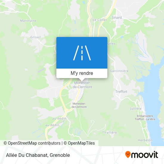 Allée Du Chabanat plan