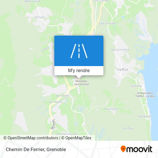 Chemin De Ferrier plan