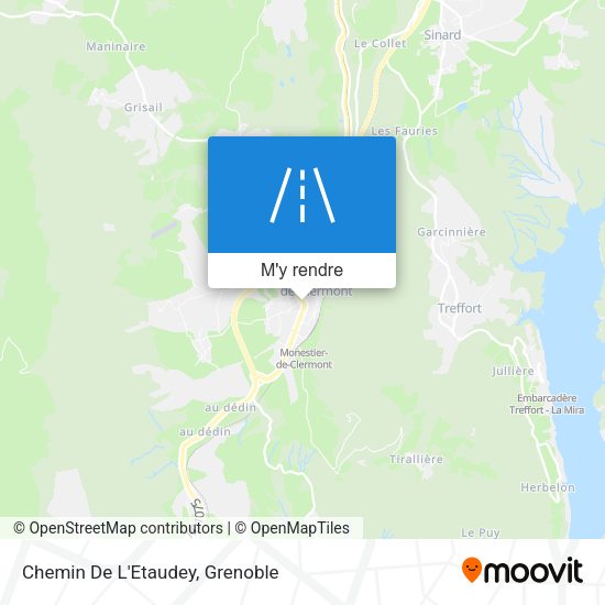 Chemin De L'Etaudey plan