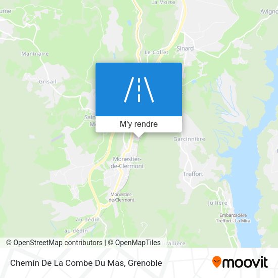 Chemin De La Combe Du Mas plan