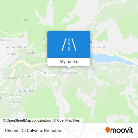 Chemin Du Calvaire plan