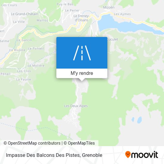 Impasse Des Balcons Des Pistes plan