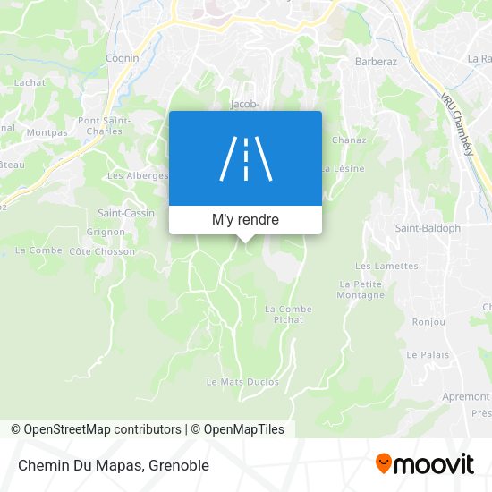 Chemin Du Mapas plan
