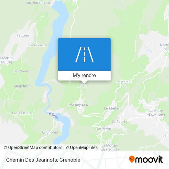 Chemin Des Jeannots plan