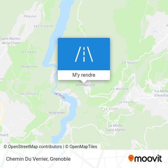 Chemin Du Verrier plan