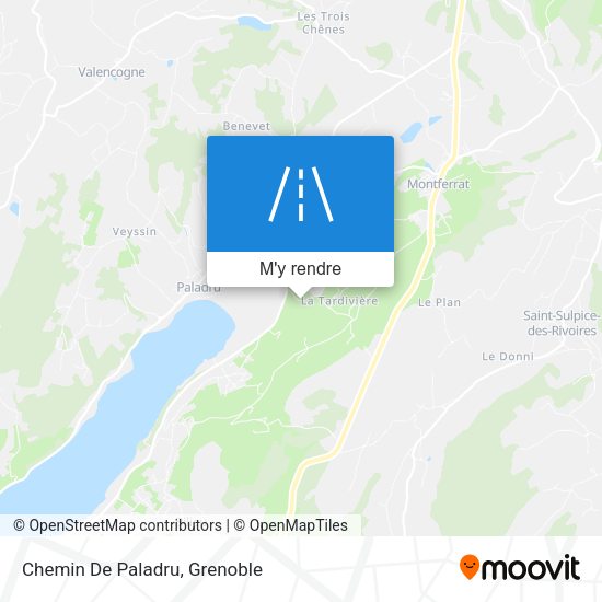Chemin De Paladru plan