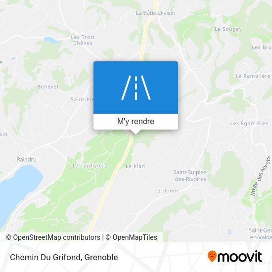 Chemin Du Grifond plan