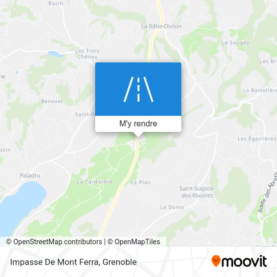 Impasse De Mont Ferra plan