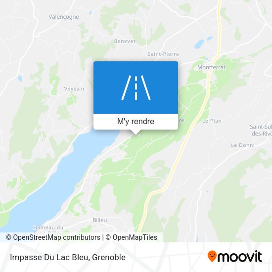 Impasse Du Lac Bleu plan