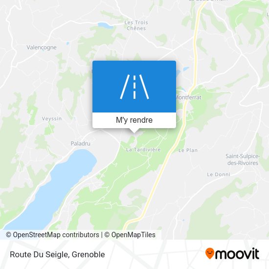 Route Du Seigle plan