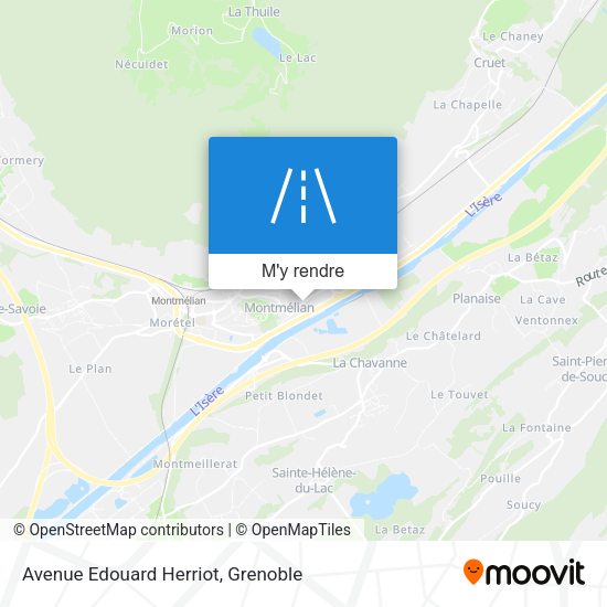 Avenue Edouard Herriot plan