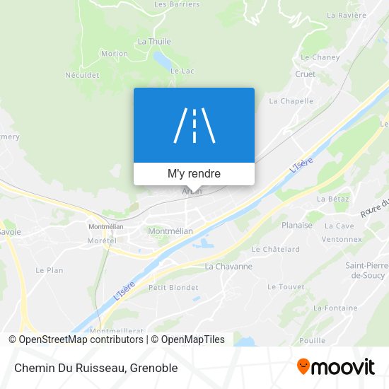 Chemin Du Ruisseau plan