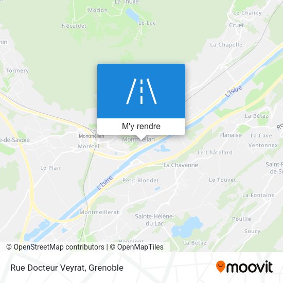 Rue Docteur Veyrat plan