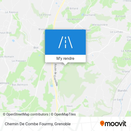 Chemin De Combe Fourmy plan