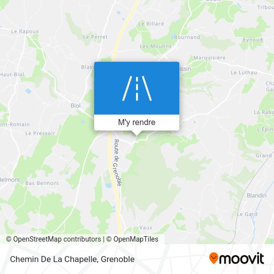 Chemin De La Chapelle plan