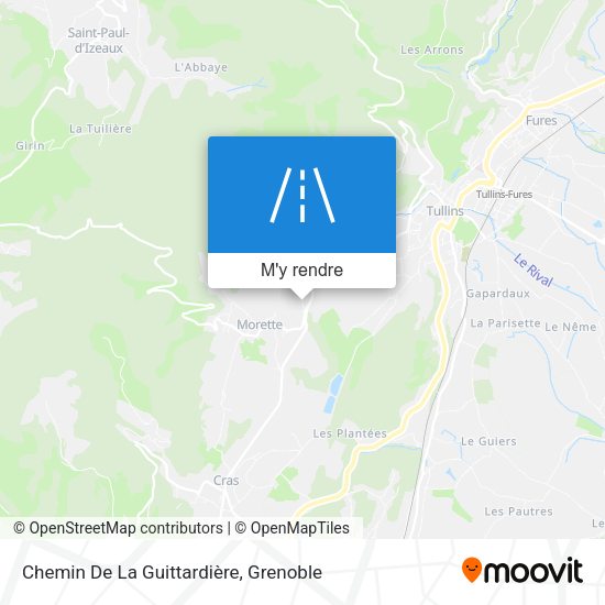 Chemin De La Guittardière plan