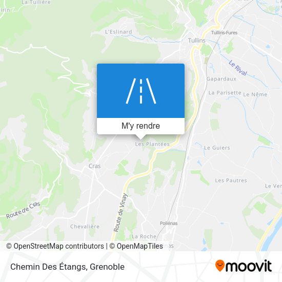 Chemin Des Étangs plan