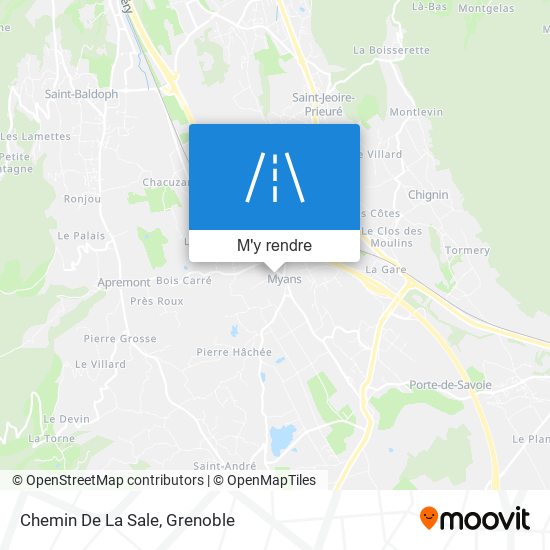 Chemin De La Sale plan