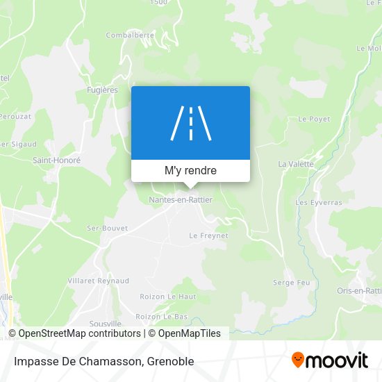 Impasse De Chamasson plan