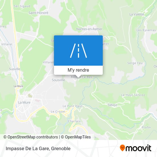 Impasse De La Gare plan