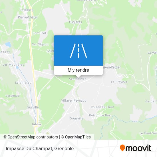Impasse Du Champat plan