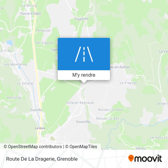 Route De La Dragerie plan