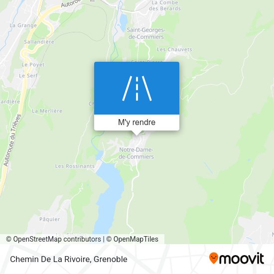 Chemin De La Rivoire plan