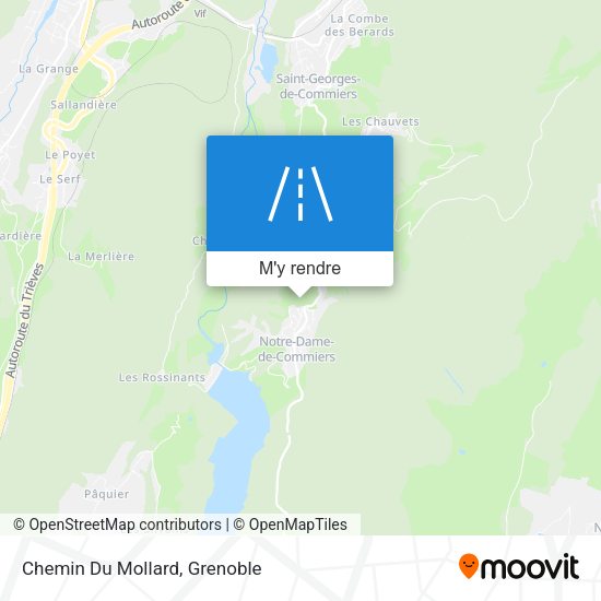 Chemin Du Mollard plan
