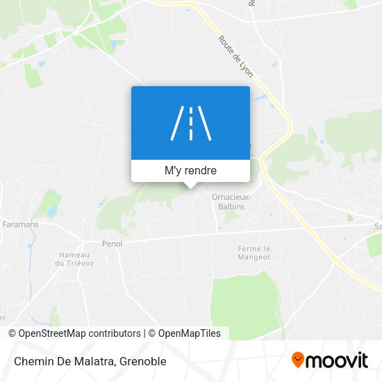 Chemin De Malatra plan