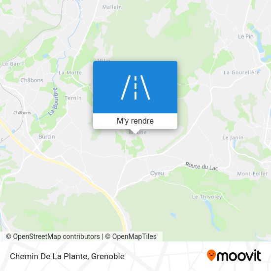 Chemin De La Plante plan
