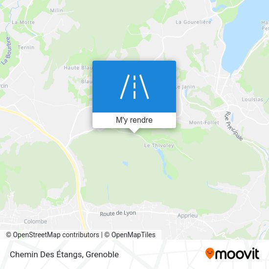 Chemin Des Étangs plan