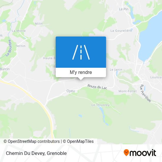Chemin Du Devey plan