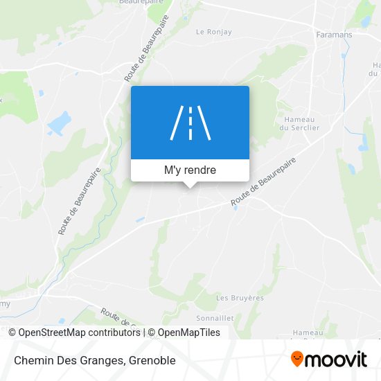 Chemin Des Granges plan