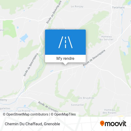 Chemin Du Chaffaud plan