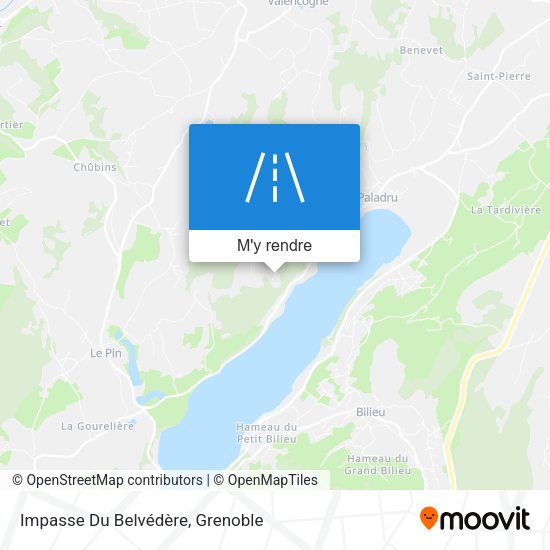 Impasse Du Belvédère plan