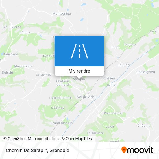 Chemin De Sarapin plan