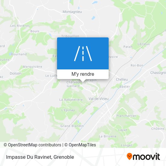 Impasse Du Ravinet plan