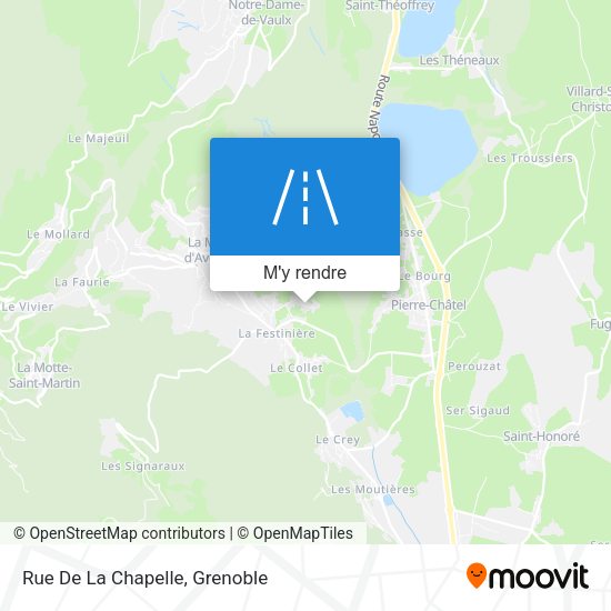 Rue De La Chapelle plan