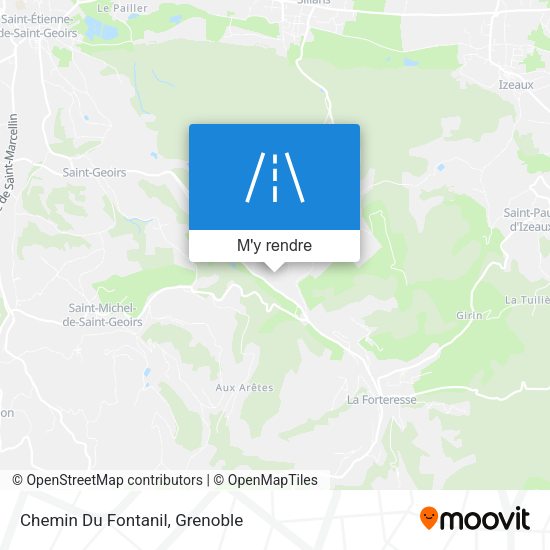 Chemin Du Fontanil plan