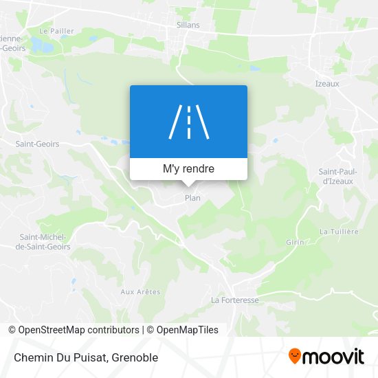 Chemin Du Puisat plan