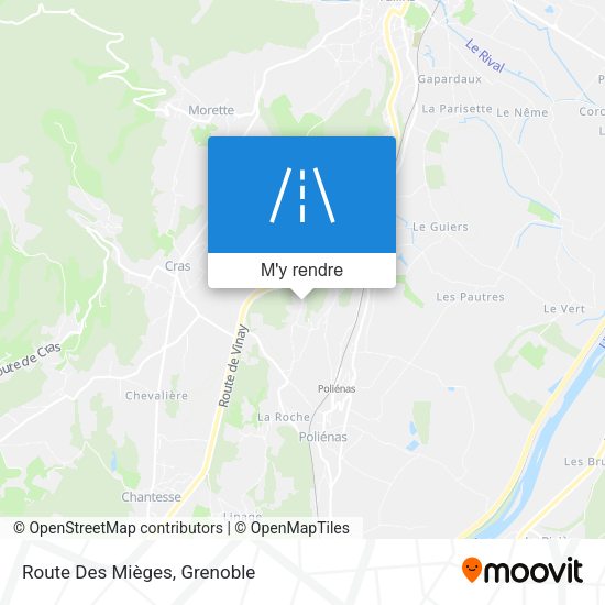 Route Des Mièges plan