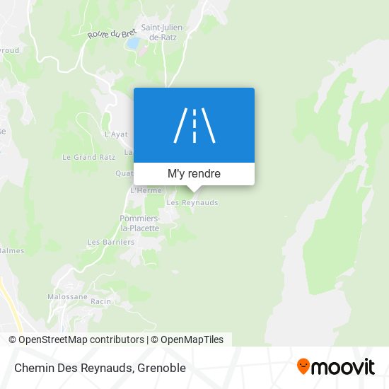Chemin Des Reynauds plan