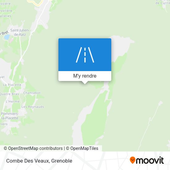 Combe Des Veaux plan