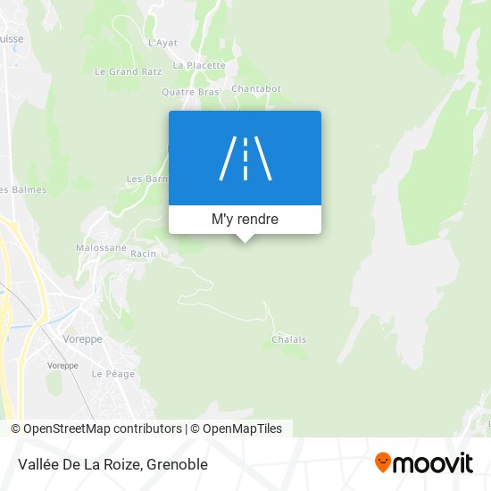 Vallée De La Roize plan