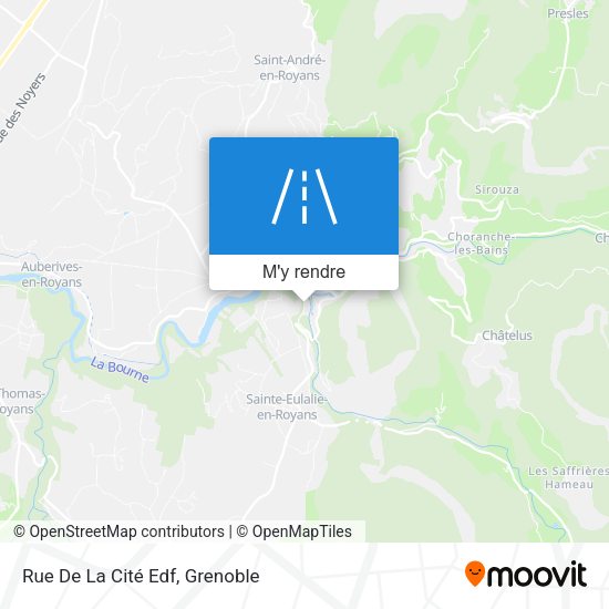 Rue De La Cité Edf plan