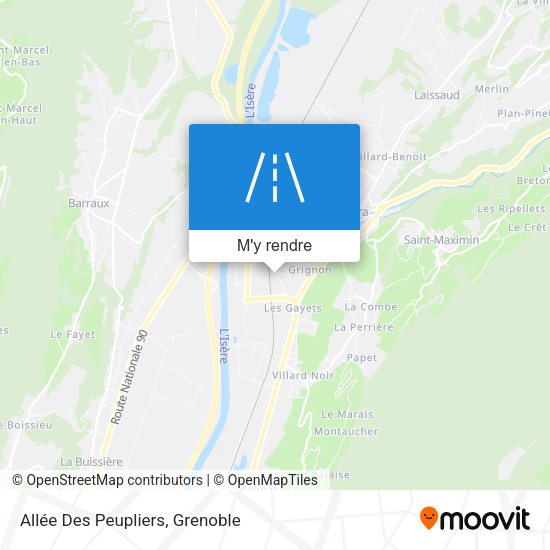 Allée Des Peupliers plan
