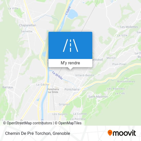 Chemin De Pré Torchon plan