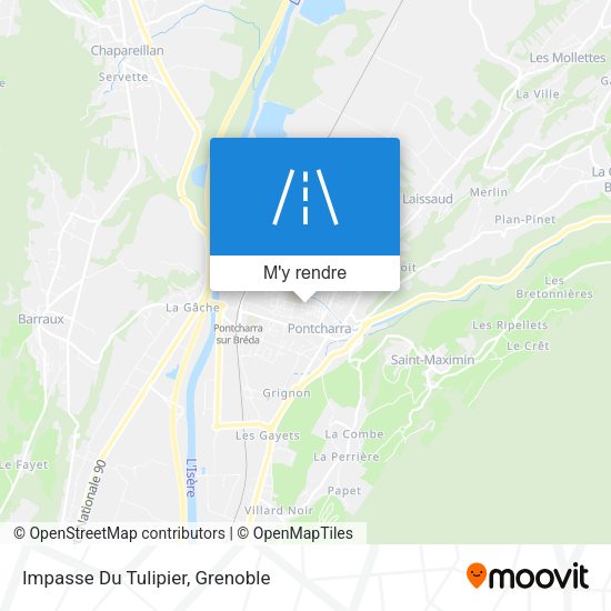 Impasse Du Tulipier plan