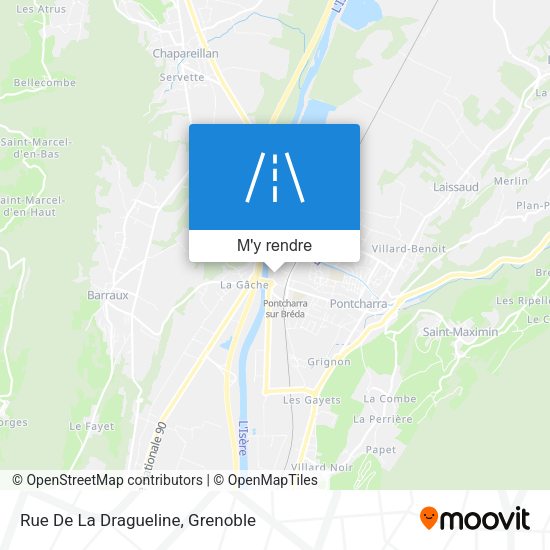 Rue De La Dragueline plan