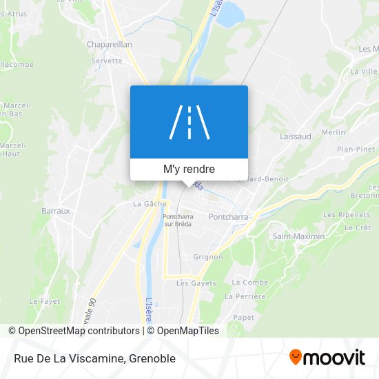 Rue De La Viscamine plan